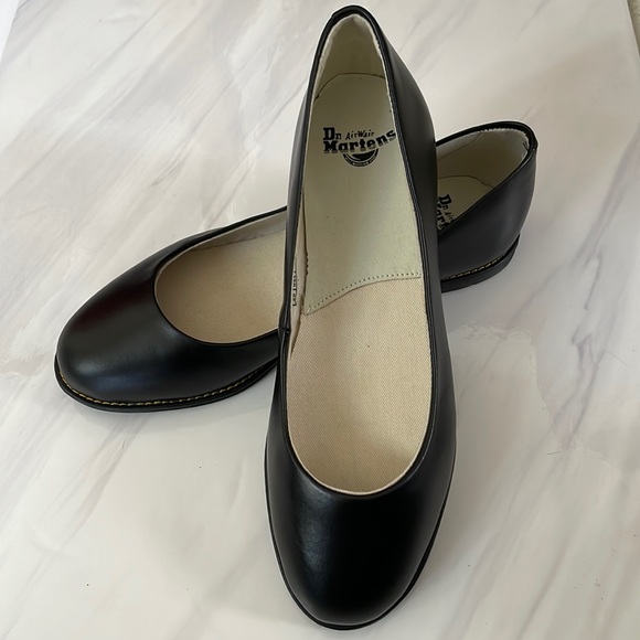 Dr. Martens Shoes - NEW • Dr. Martens Black Leather Flats